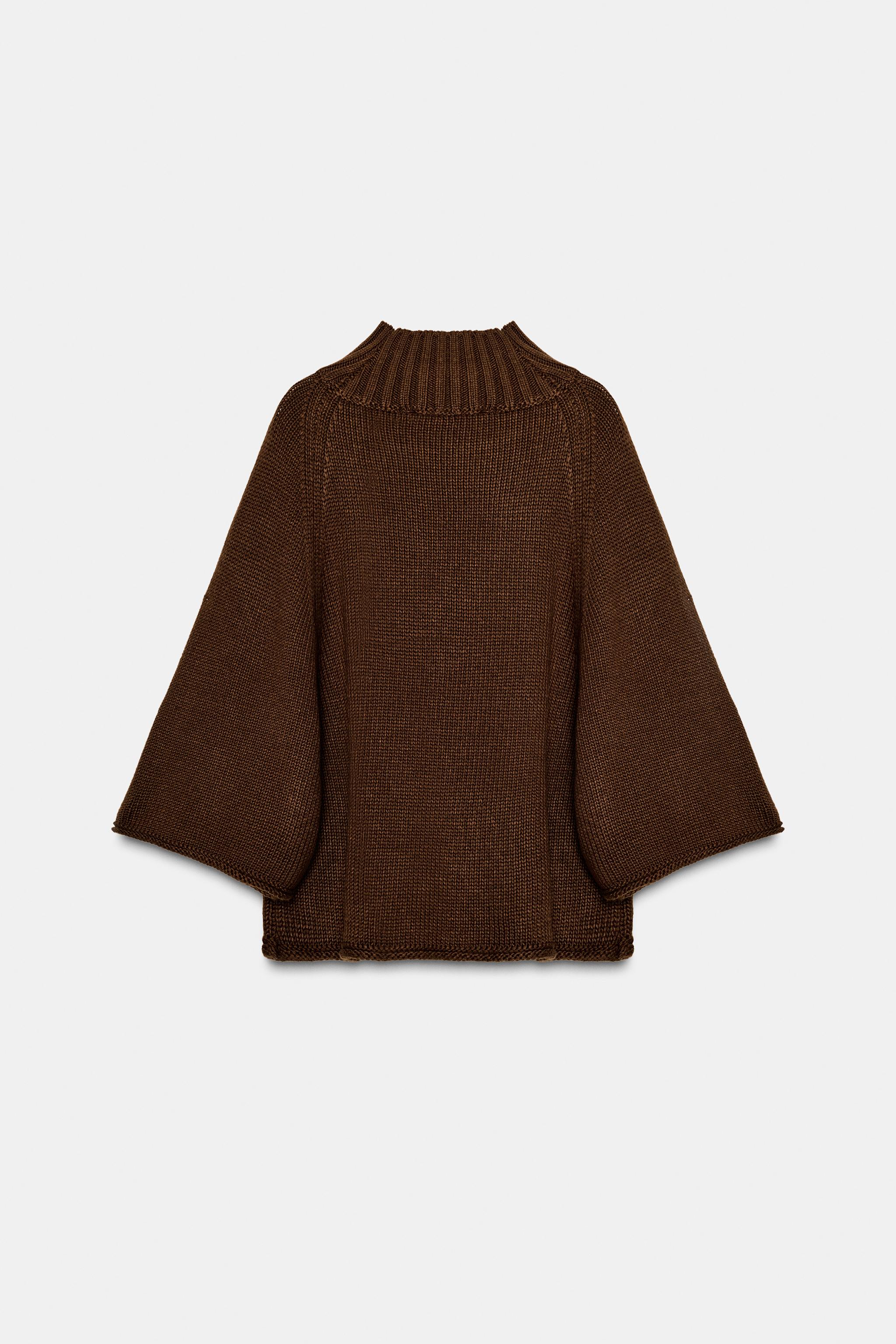 WIDE SLEEVE KNIT JUMPER
